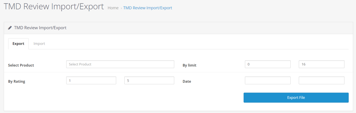 8 TMD Bulk OpenCart Import Export Modules | Blog | OpenCart Extensions